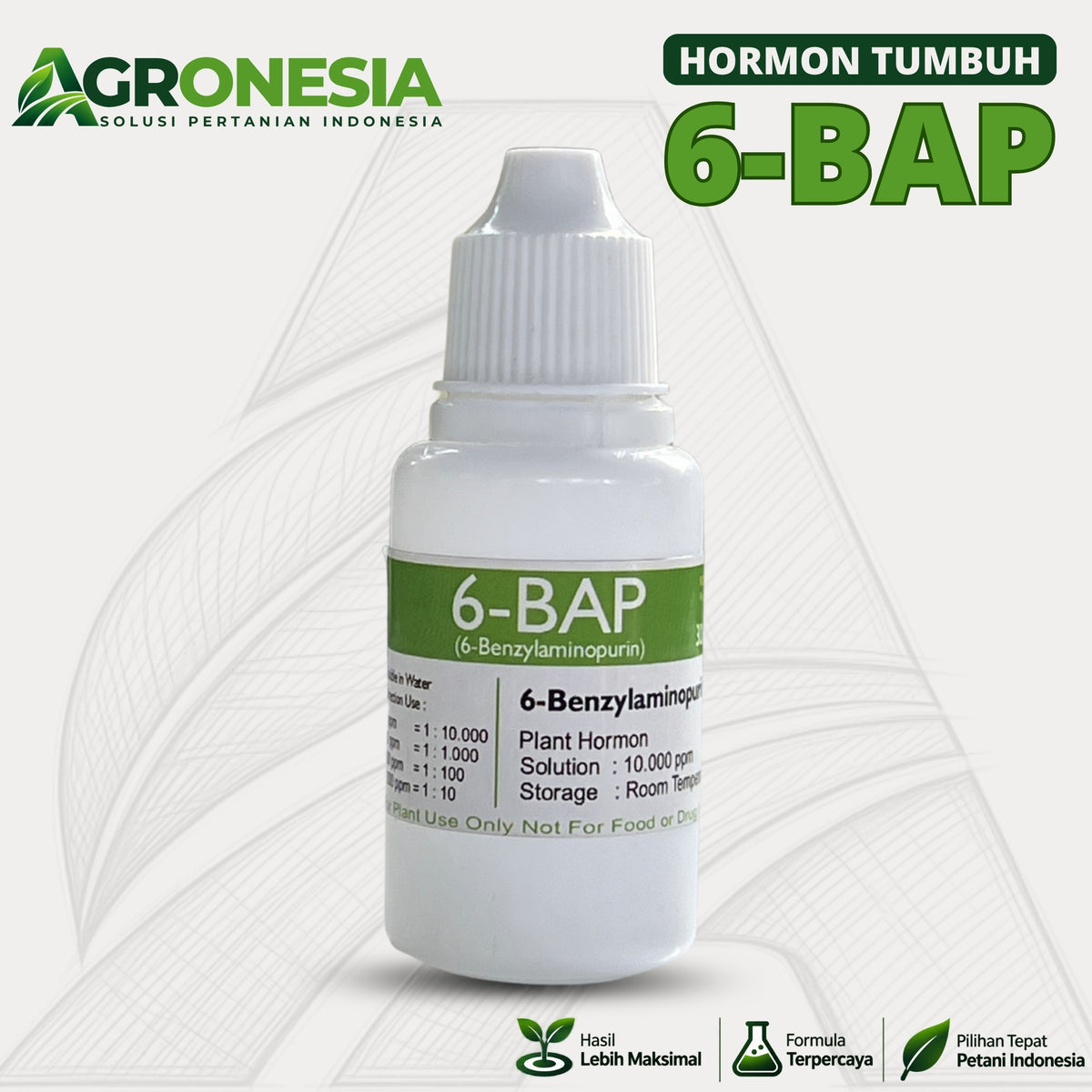 Hormon 6-BAP 30 ML Penumbuh Tunas dan Bunga Tanaman